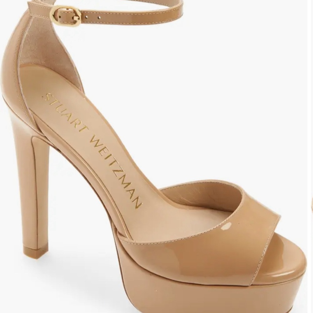 Brand New Stuart Weitzman Nude Heels
